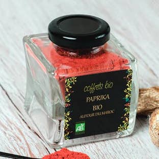 Ekologiskt paprikapulver för wholesale av Coffret Bio/ Säho