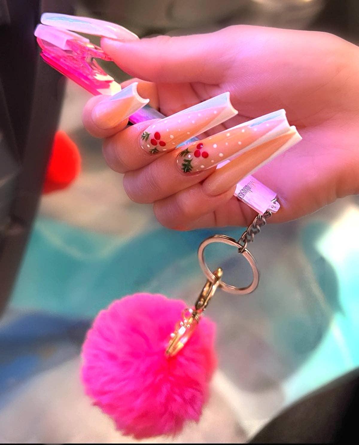 NABulous - Wholesale Keychain - Women's - Long Nails Card Grabber | NABulous16