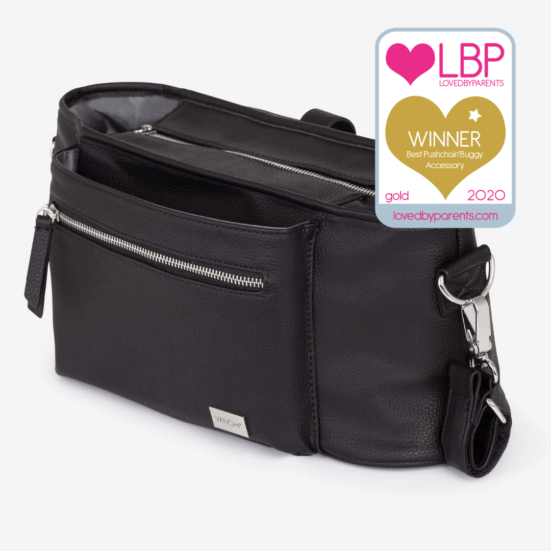 VANCHI – wholesale Skötväska - Baby – VANCHI Barnvagn Caddy - Svart8