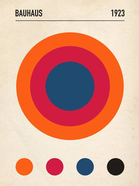 Bauhaus - Cerchio 1923 per la vendita all'ingrosso da parte di BLUE SHAKER