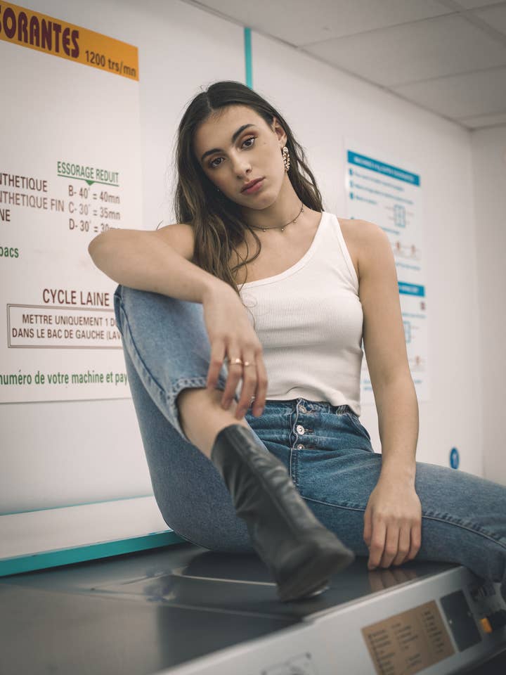 Lola tank top for wholesale by REZINE PARIS