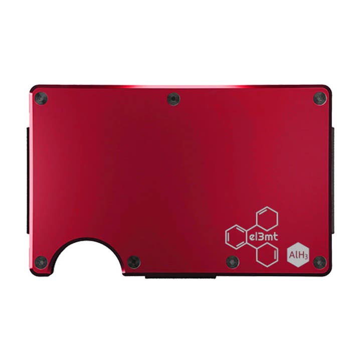 el3mt – wholesale Wallet - Men’s – SLIM METAL Men's Wallet el3mt AlH3 Aluminum Ember ridge