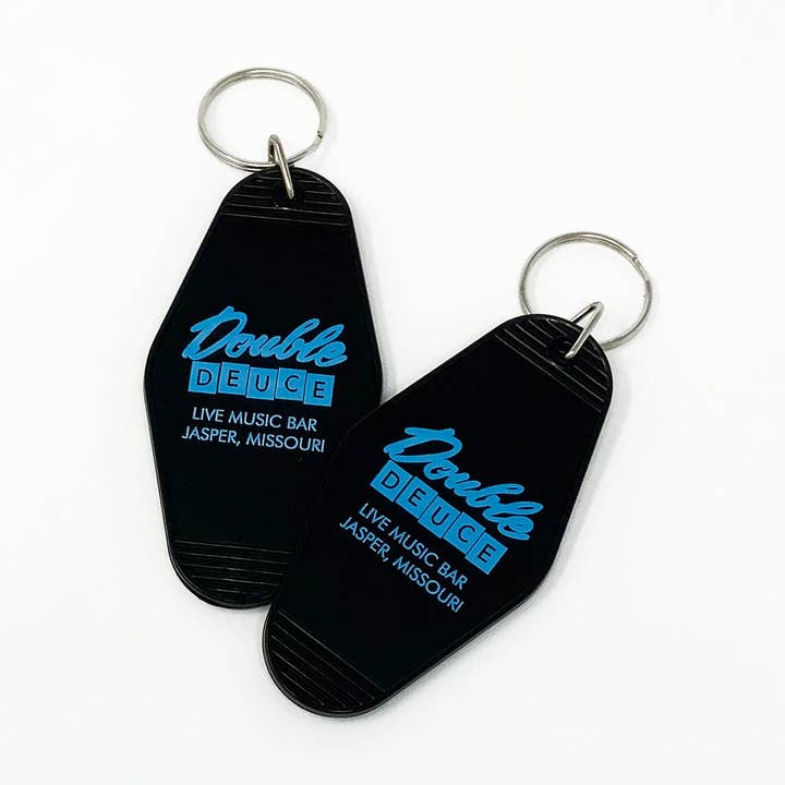 Roadhouse Double Deuce Keytag for wholesale by twistedEGOS llc