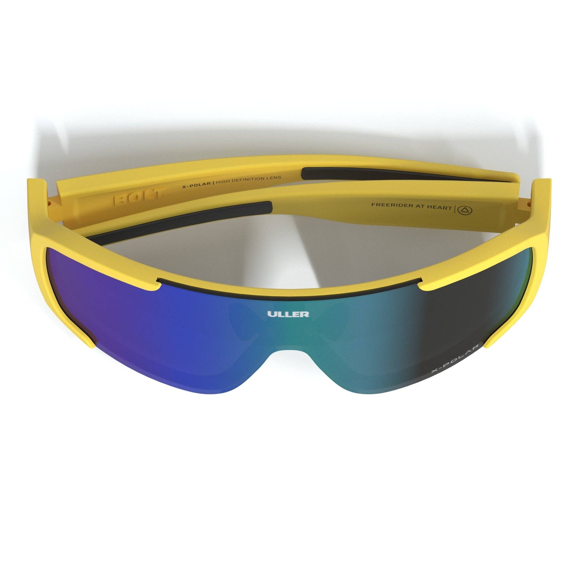Indicom Brands - Wholesale Sunglasses - Unisex - Bolt Yellow / Blue4