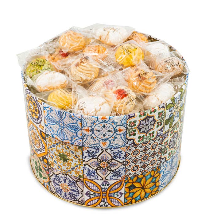 DOLCI PELUSO SRL - Vendita all'ingrosso Biscotti - BOX REGALO BISCOTTI DI MANDORLA
