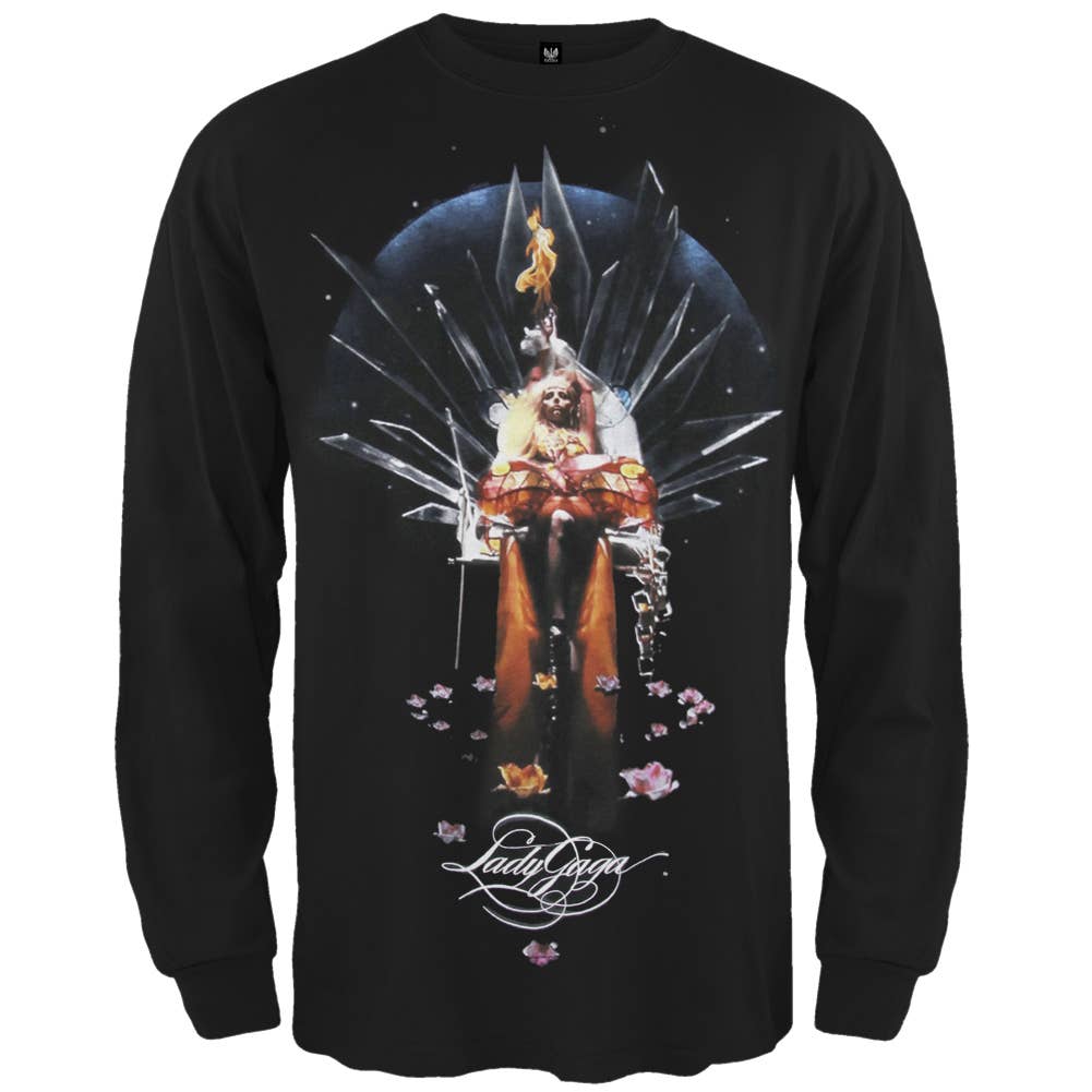 Official Store - Wholesale T-Shirt (Graphic) - Men's - Lady Gaga - Swing Men's Long Sleeve T Shirt0