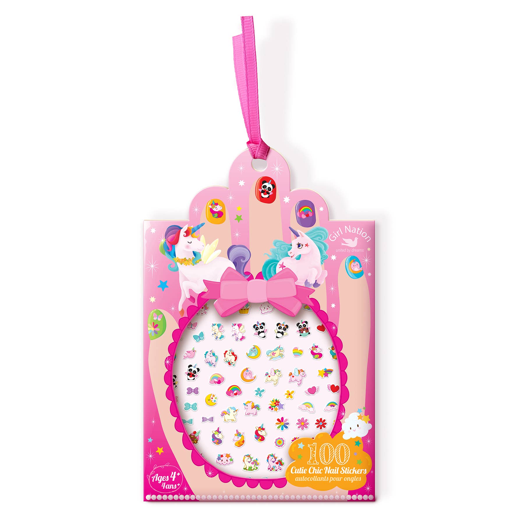 The Piggy Story | Gifts for Kids – Adesivo - Crianças e bebés por atacado – Autocolantes de Unhas Cutie Chic | Mais de 100 Autocolantes Acredita na Magia1