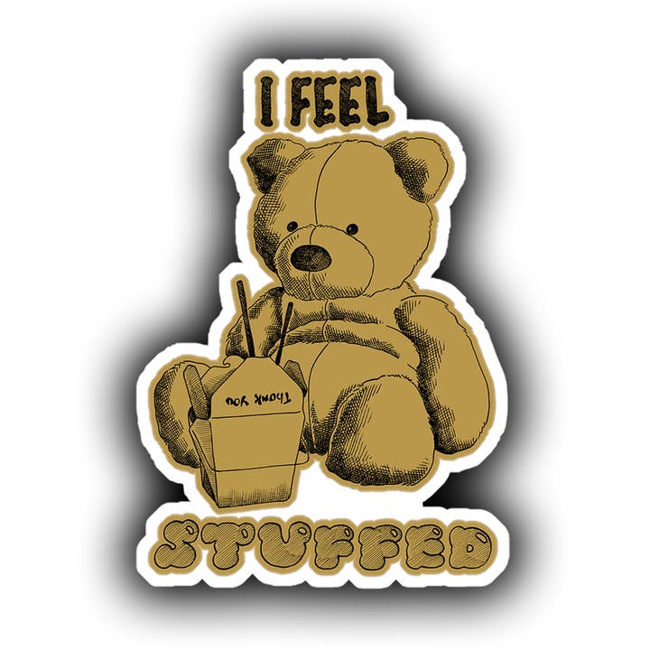 I Feel gevulde sticker voor wholesale door All4Pun