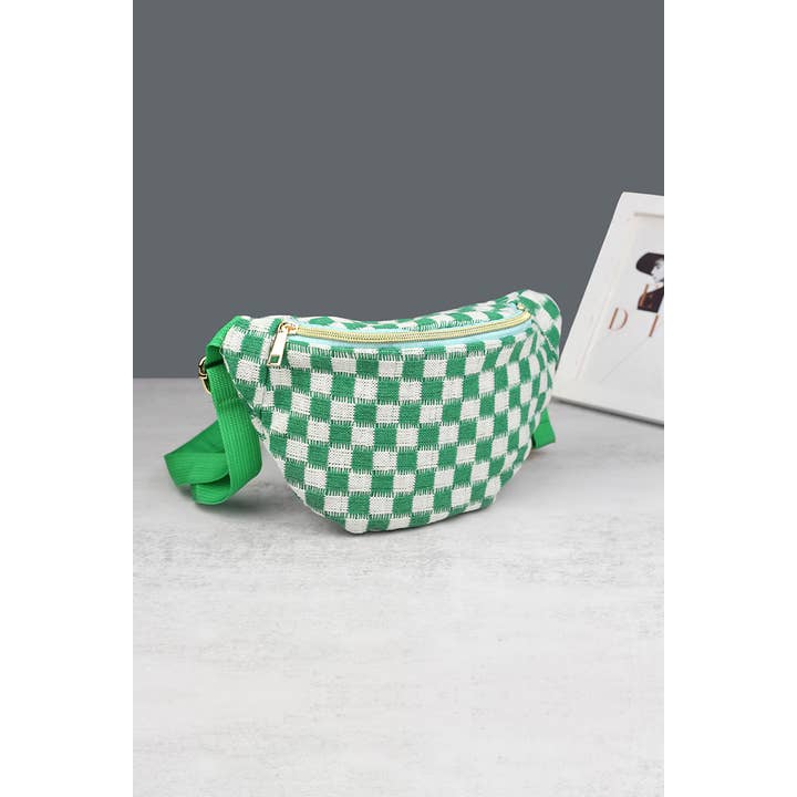 42POPS - Vendita all'ingrosso Marsupio - Unisex - Borsa a tracolla a quadretti SI-26461/marsupio