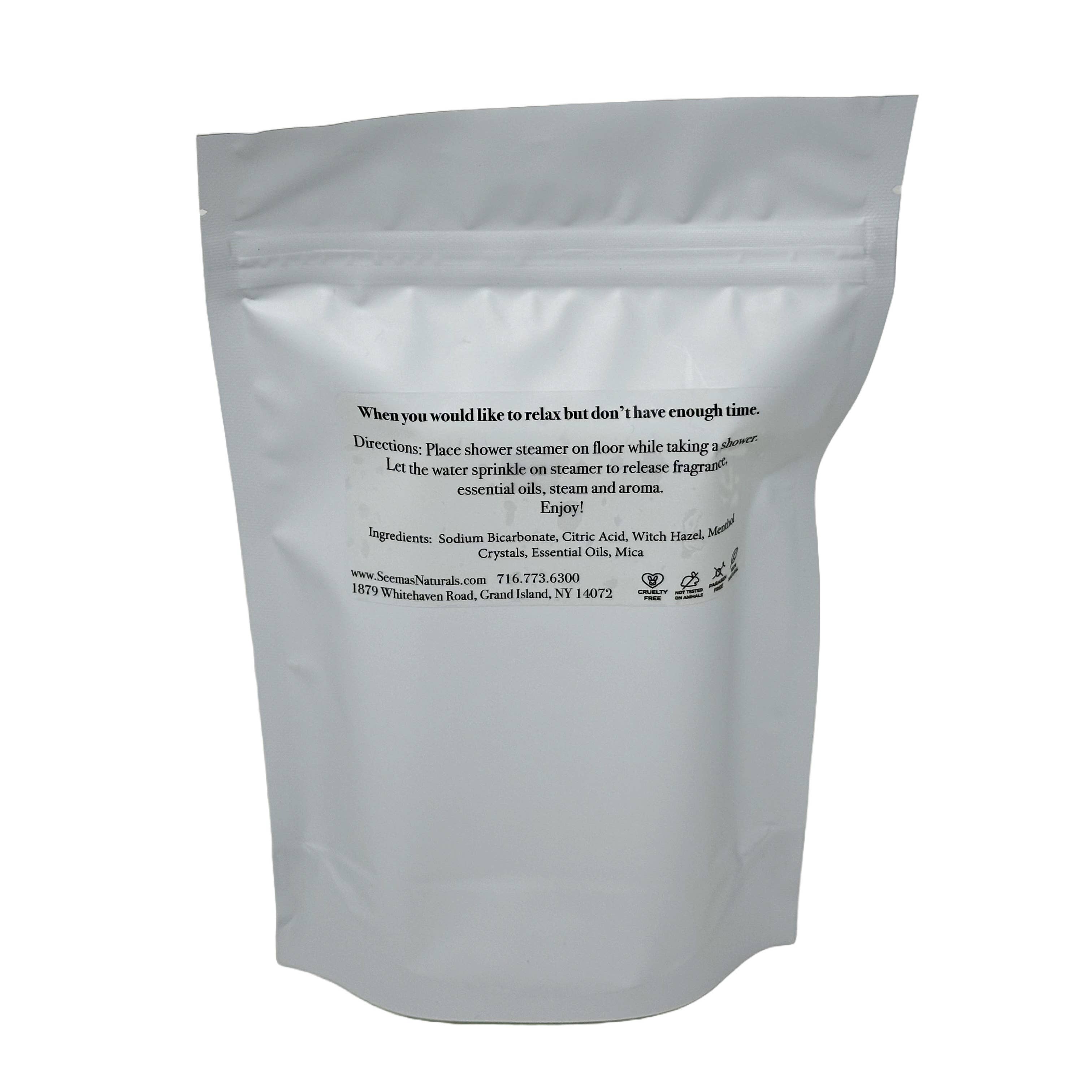 Seema's Naturals - Wholesale Shower Steamer/Bomb - Shower Steamers - Breathe2