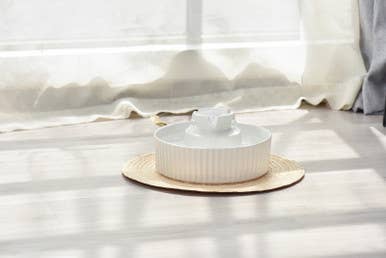 Our Green House - Wholesale Pet Bowl - Cat/Dog - Ceramic Cat Drinking Fountain3