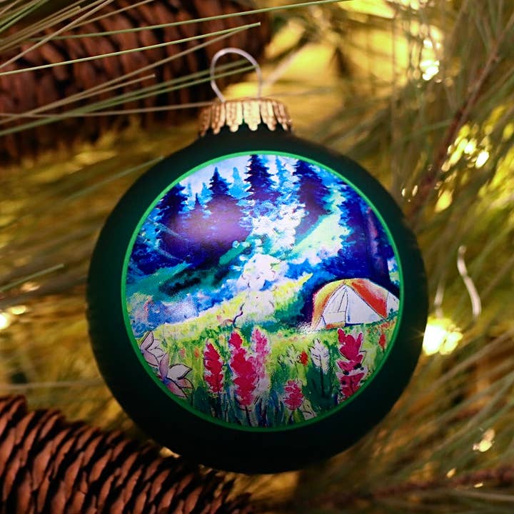 Zelt-Camping-Glas- für den Großhandel von Art For The Young At Heart