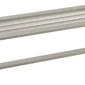Napier 24 in. W Train Rack in Satin Nickel for wholesale by UBM Wholesale