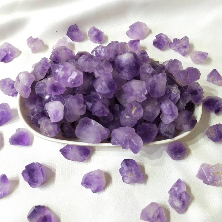 Soothing Crystals - Vente Pierre et cristal de spiritualité - 100g Points Naturels | Améthyste | Points de Cristal de Guérison5