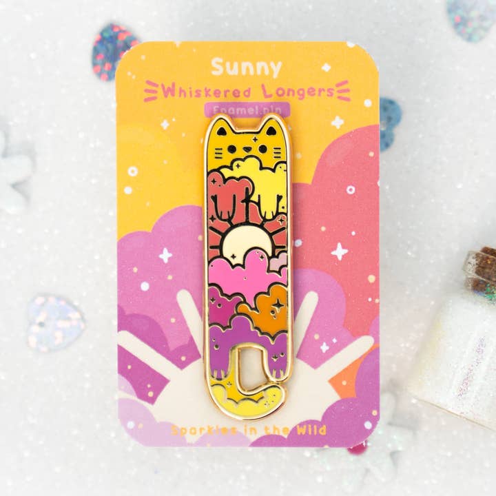 Spille Sunny Cat - Collezione Whiskered Longers per la vendita all'ingrosso da parte di Sparkles in the Wild