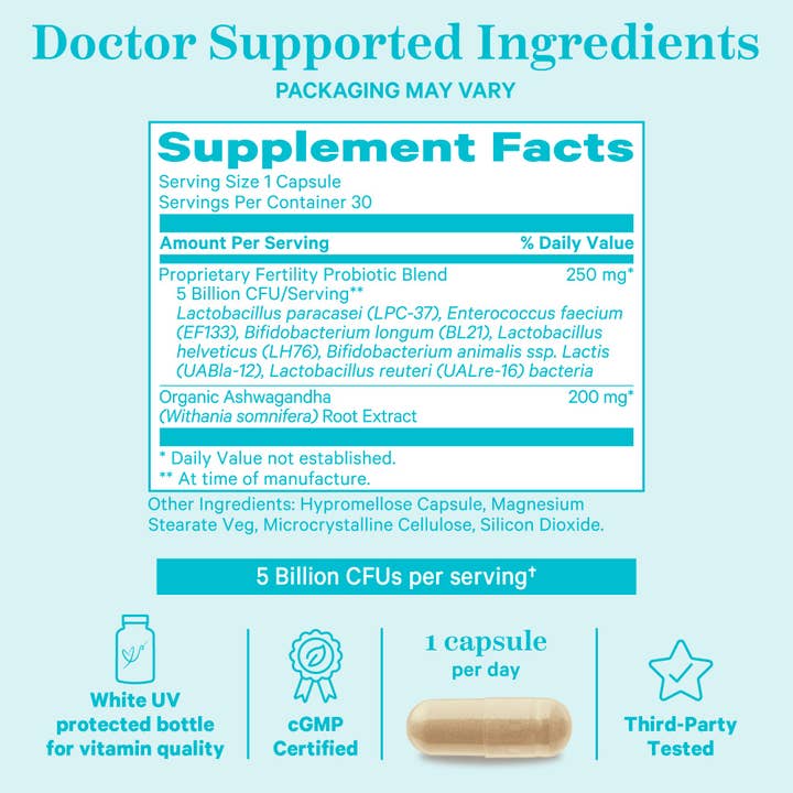 Pink Stork - Wholesale Oral Supplement/Vitamin - Fertility Probiotic3