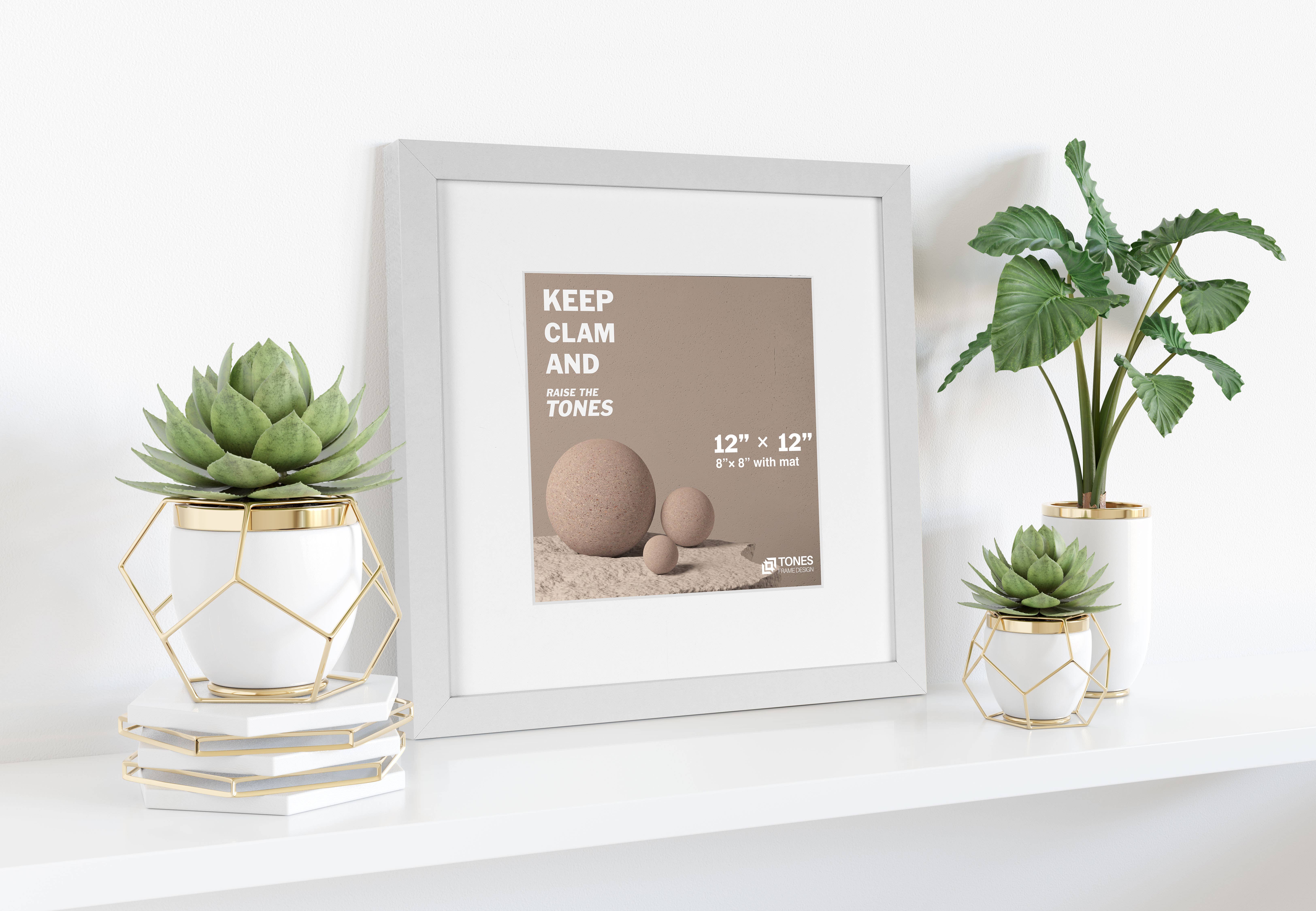 LivingTaste Home Inc - Vendita all'ingrosso Cornice portafoto - Cornice Tradizionale in Legno Bianco17