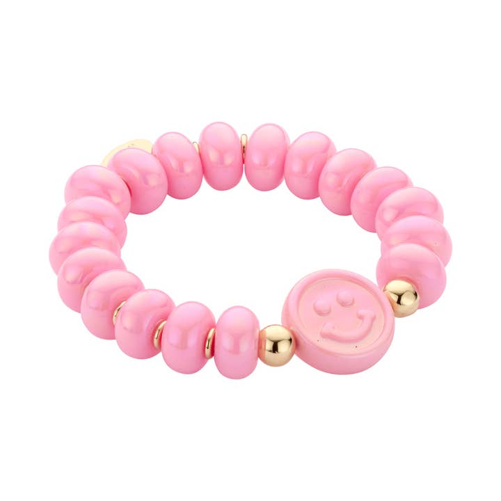 Smiley bracelet for wholesale by Sansira Jewelry