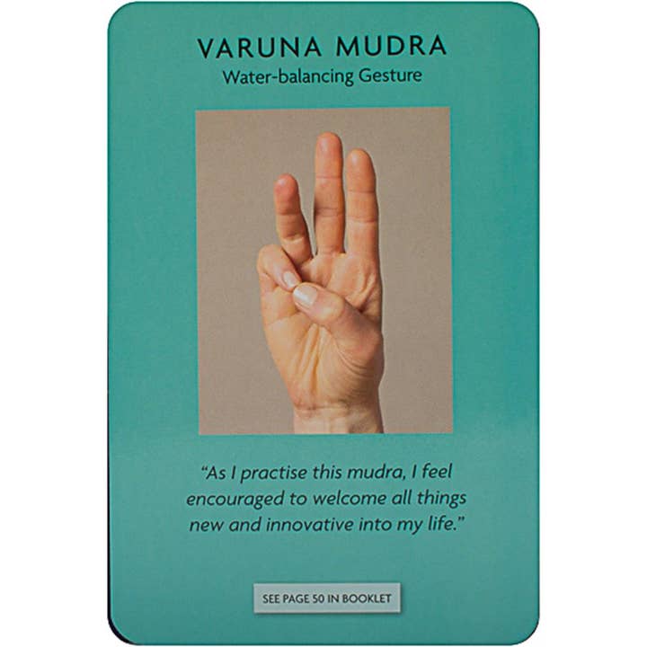 Cardshouse - Vendita all'ingrosso Tarocchi - Mudras For Modern Living Cards - Watkins Publishing8