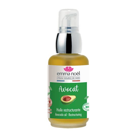 Óleo de abacate virgem orgânico de comércio justo 50ml por atacado de EMMA NOEL