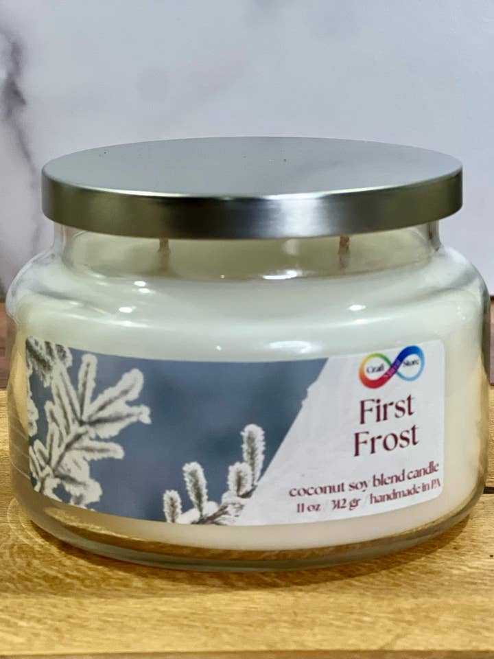 ERSTER FROST 311 G KERZE für den Großhandel von Mimi Craft Store