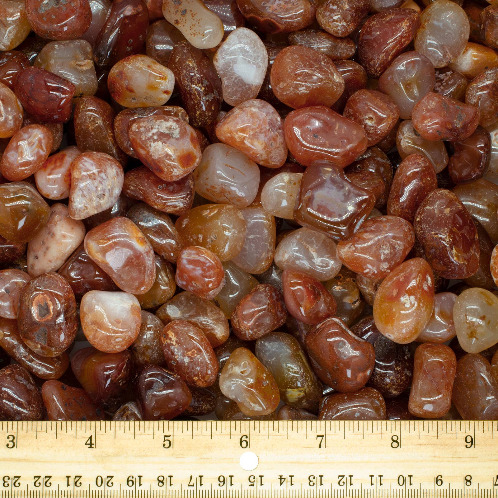 Fantasia Mining - Wholesale Spiritual Stone/Crystal - Tumbled Carnelian - S - B Grade - Brazil (1 lb)2