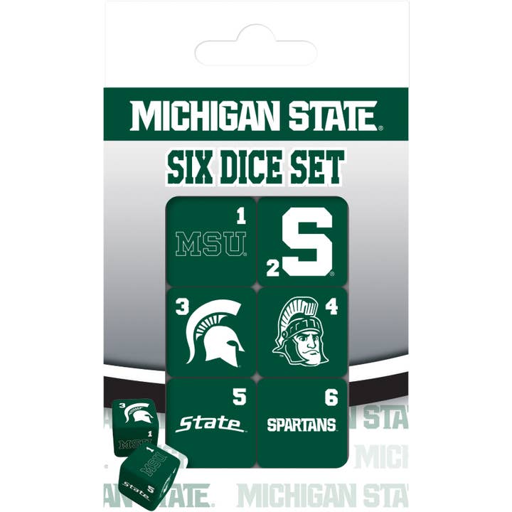 Masterpieces Puzzles - Wholesale Dice - Michigan State Spartans Dice Set0