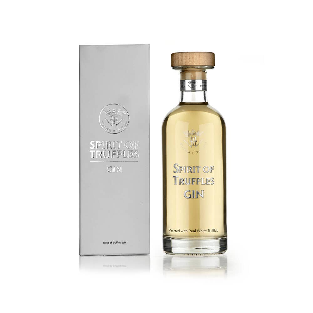 LORD TRUFFLE - Venta al por mayor Ginebra - Gin Spirit of Truffles con trufa blanca de Alba, 500 ml en caja de regalo
