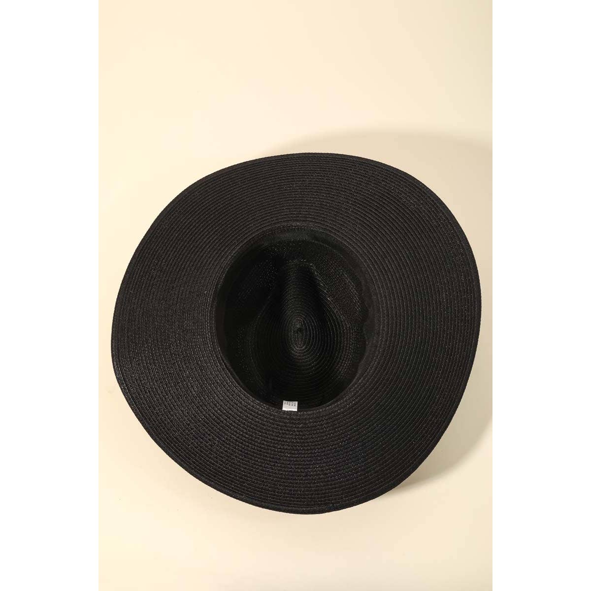 Anarchy Street - Wholesale Straw Hat - Women's - Leather Belt Straw Fedora Hat5