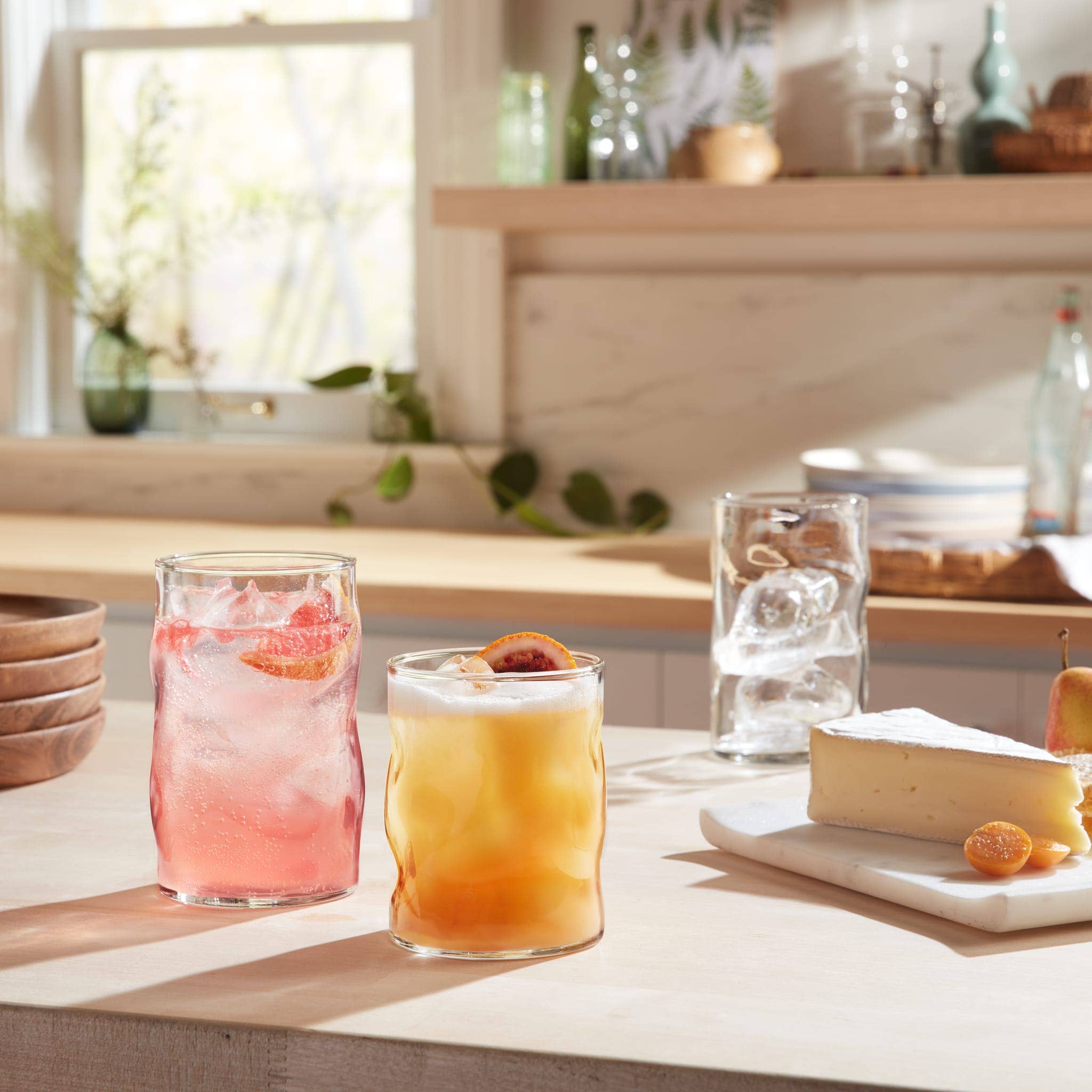 Libbey - Wholesale Cocktail/Liquor Glass - Libbey Lava Tumbler Glasses, 16-ounce, Set of 85