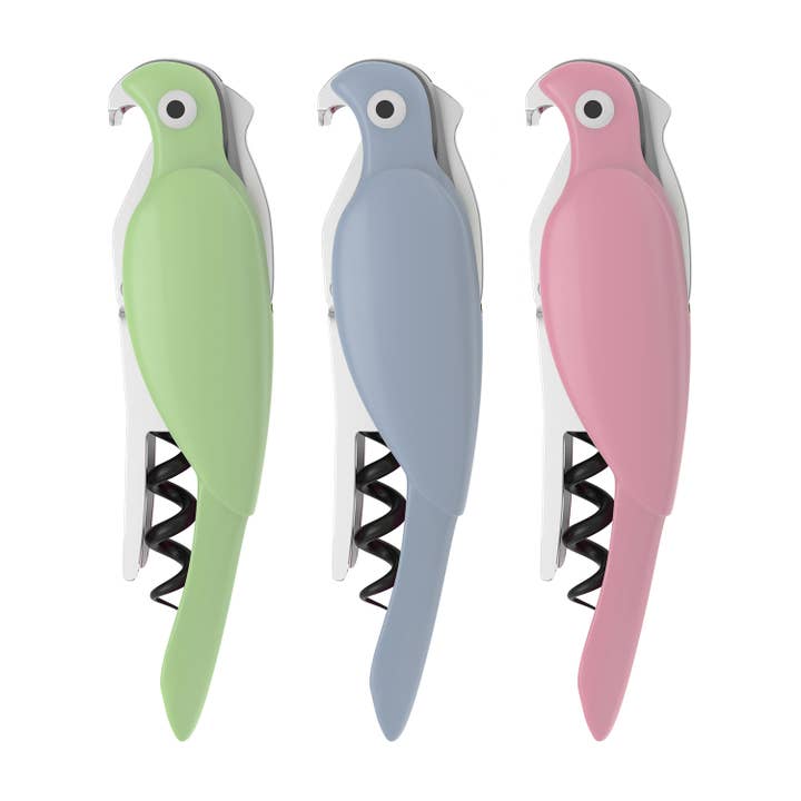 Budgie Bottle 3-in-1 Bottle Opener Corkscrew for wholesale by UBERSTAR