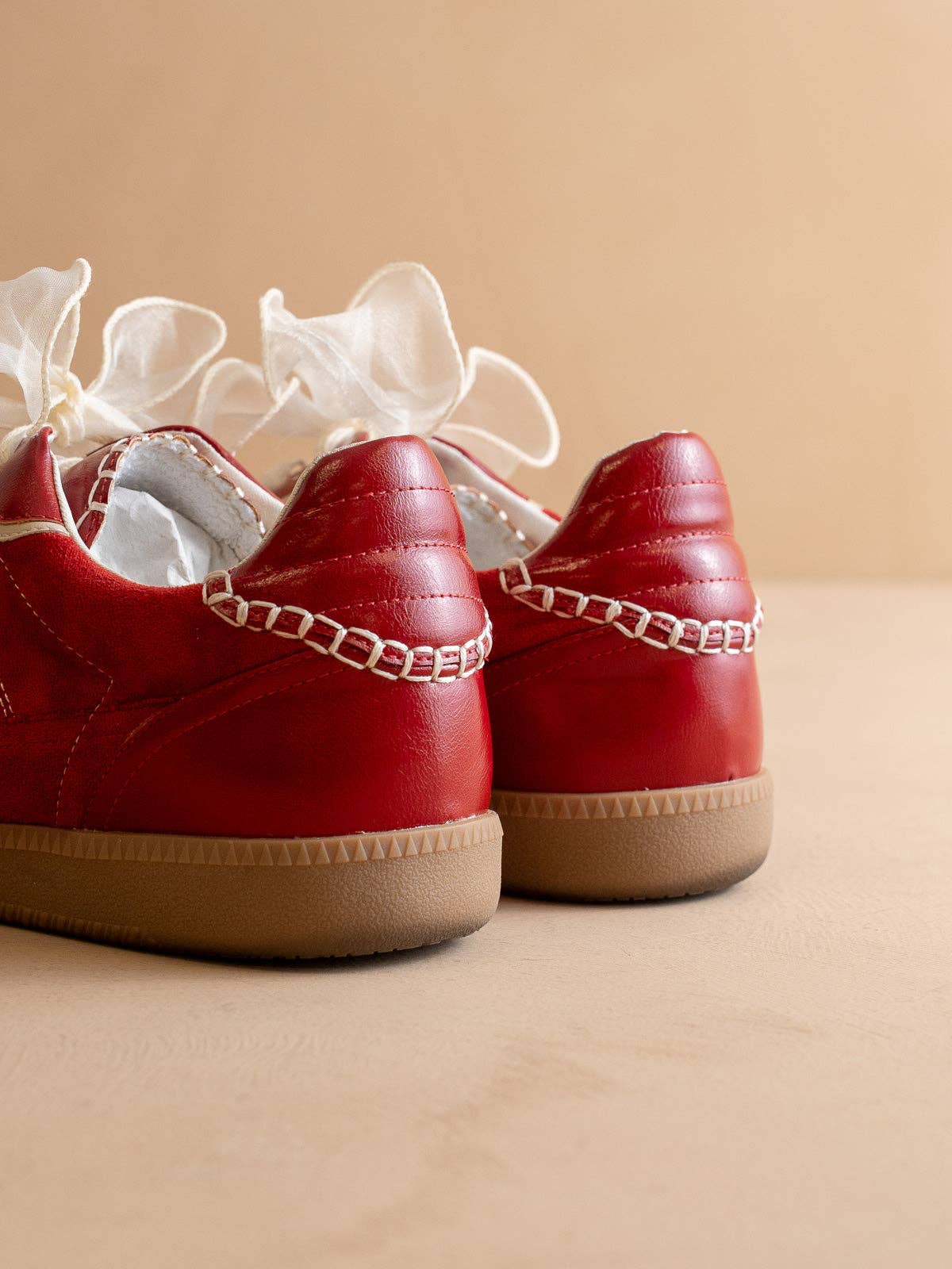 The Dalia | Cherry Lace Up Sneaker for wholesale on Faire5