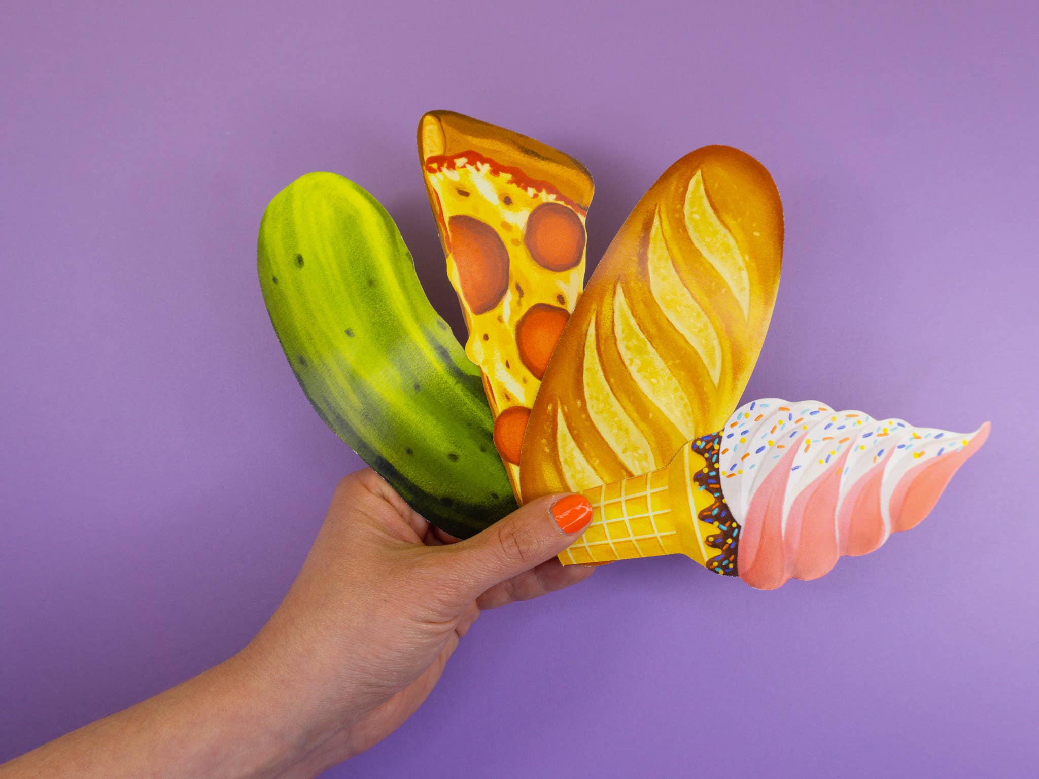 Grey Street Paper - Wholesale Bookmark - Bread Baguette Die-Cut Bookmark6