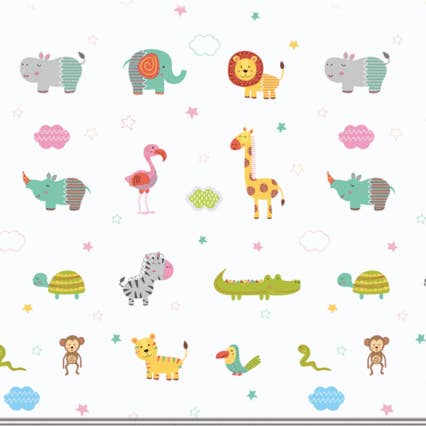 Dwinguler Playmat - Large, Lovely Animal for wholesale by Posh Baby & Kids
