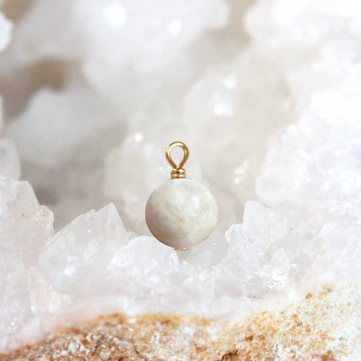 Mademoiselle Moana - Wholesale Individual Charm/Pendant - MOONSTONE PENDANT - Harmony/ Love