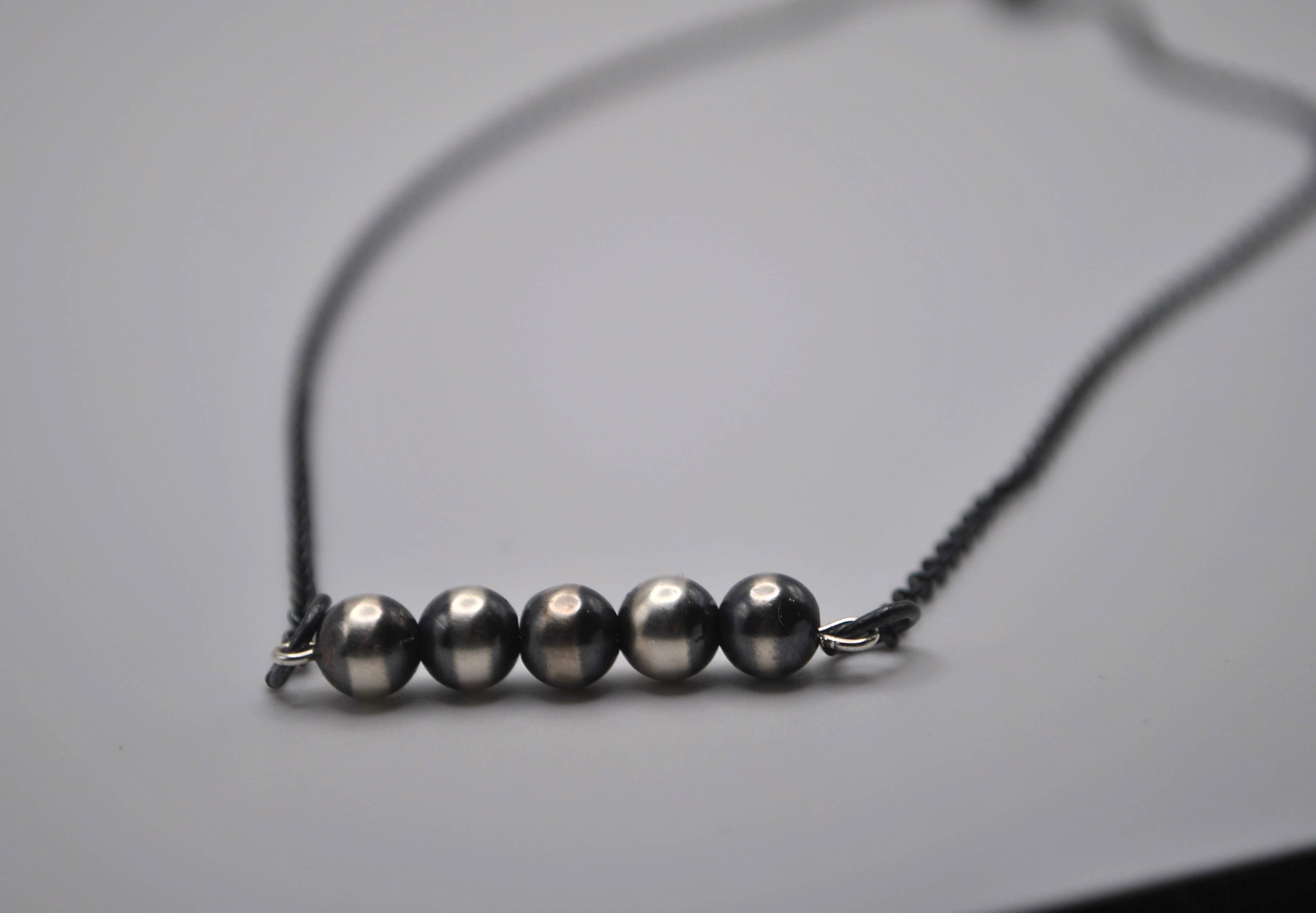 Ella Elisabeth Designs - Wholesale Beaded/Pearl Necklace - Handcrafted Navajo Pearl Bar Necklace3