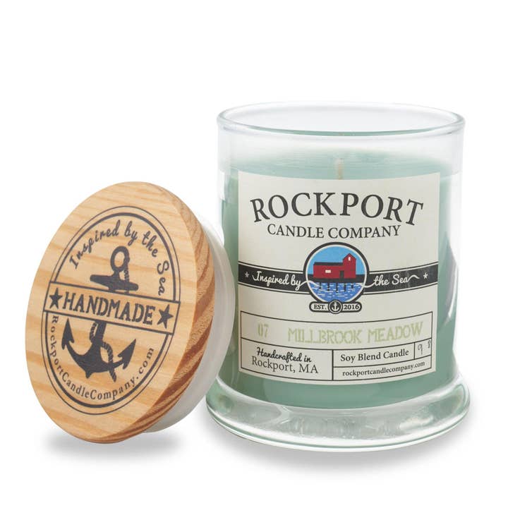 Rockport Candle Company - Wholesale Jar/Filled Candle - 07 Millbrook Meadow Candle
