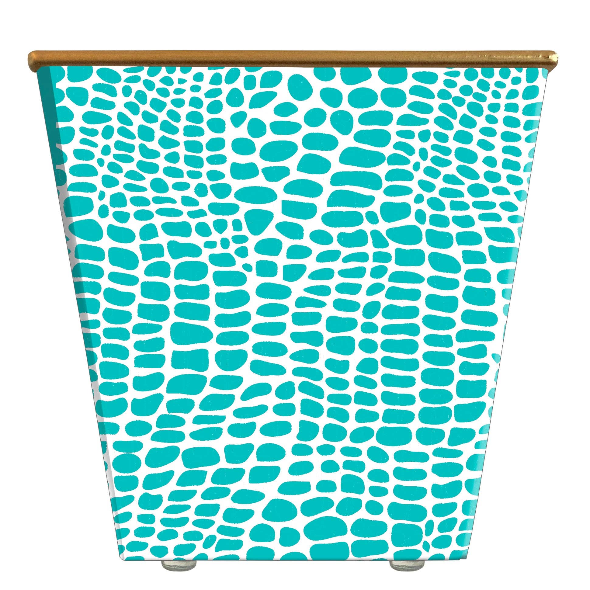 Hedge Farm Candles and Containers – wholesale Plant pot – Alligator Skin Cachepot Container Only0