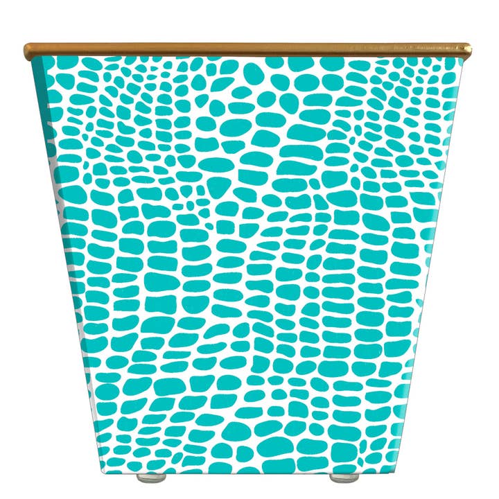 Hedge Farm Candles and Containers – wholesale Plant pot – Alligator Skin Cachepot Container Only