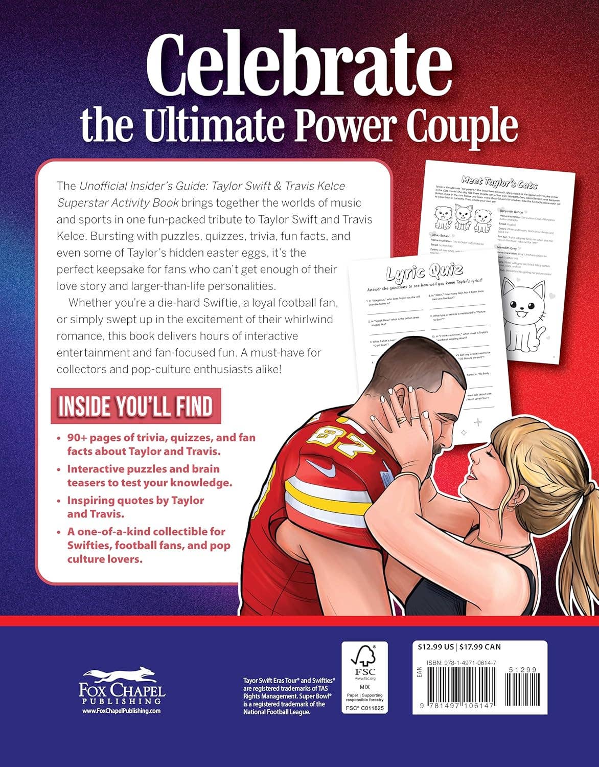 Fox Chapel Publishing - Vente Livre à exposer - Affichage 10 exemplaires - Guide non officiel des initiés Taylor & Travis2