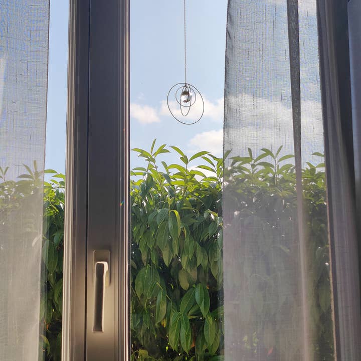 Atelier Intuitive - Venta al por mayor Atrapasoles - GALAXY • Atrapasol con cristal de latón y vidrio1