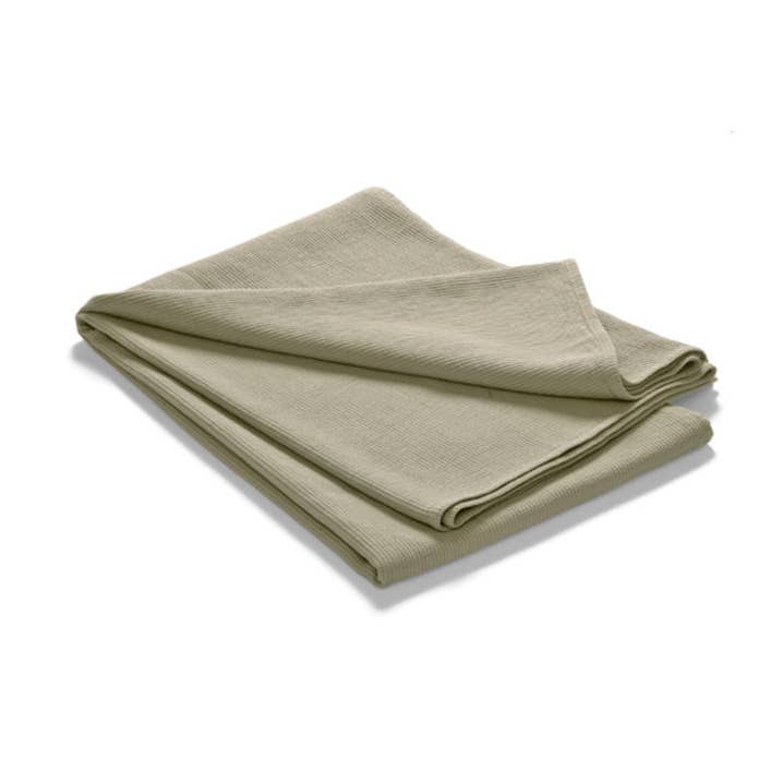 74062204 Bedspread Stonewashed 260x260 cm Stripes sand for wholesale by Etol