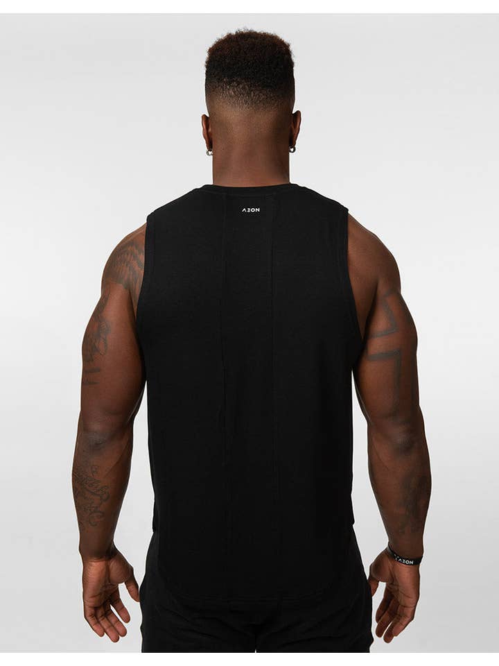 Aeon - Wholesale Tank Top - Men's - Atlas tank top - Black1