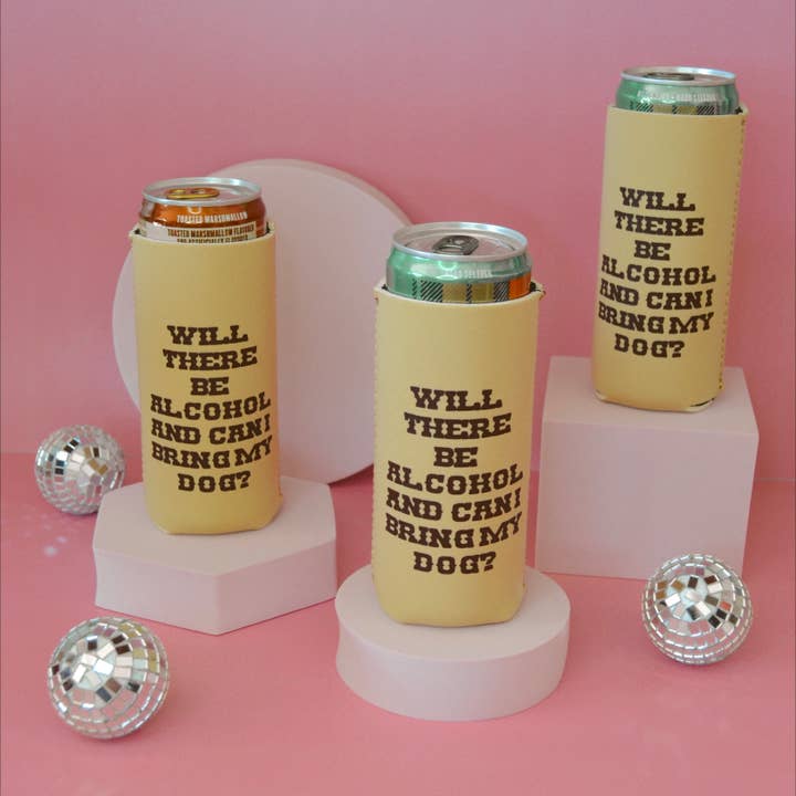 Ruby Moon - Wholesale Drink Huggers & Koozies - Can I bring my dog?4