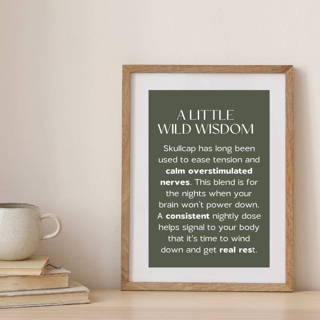 Wild Woman Herbal Apothecary – Engroshandel Tinktur – Dyb Søvn | Søvnløshed, Stress, Angst, Udmattelse Støtte5