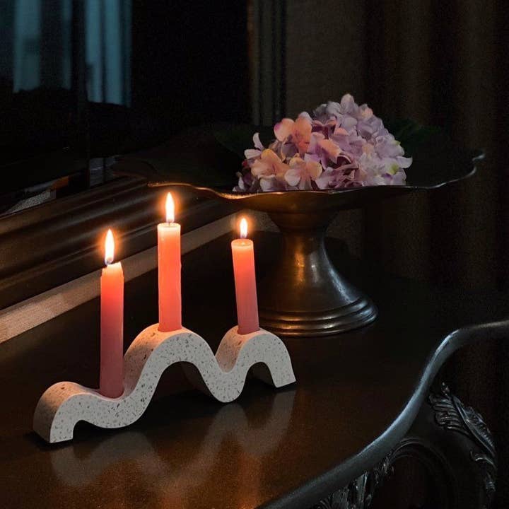 Ana Barroso Porto - Wholesale Candle holder - CANDELABRIO - MARBLE2