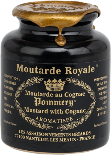 French Feast - Wholesale Mustard - Pommery Royal mustard with cognac0