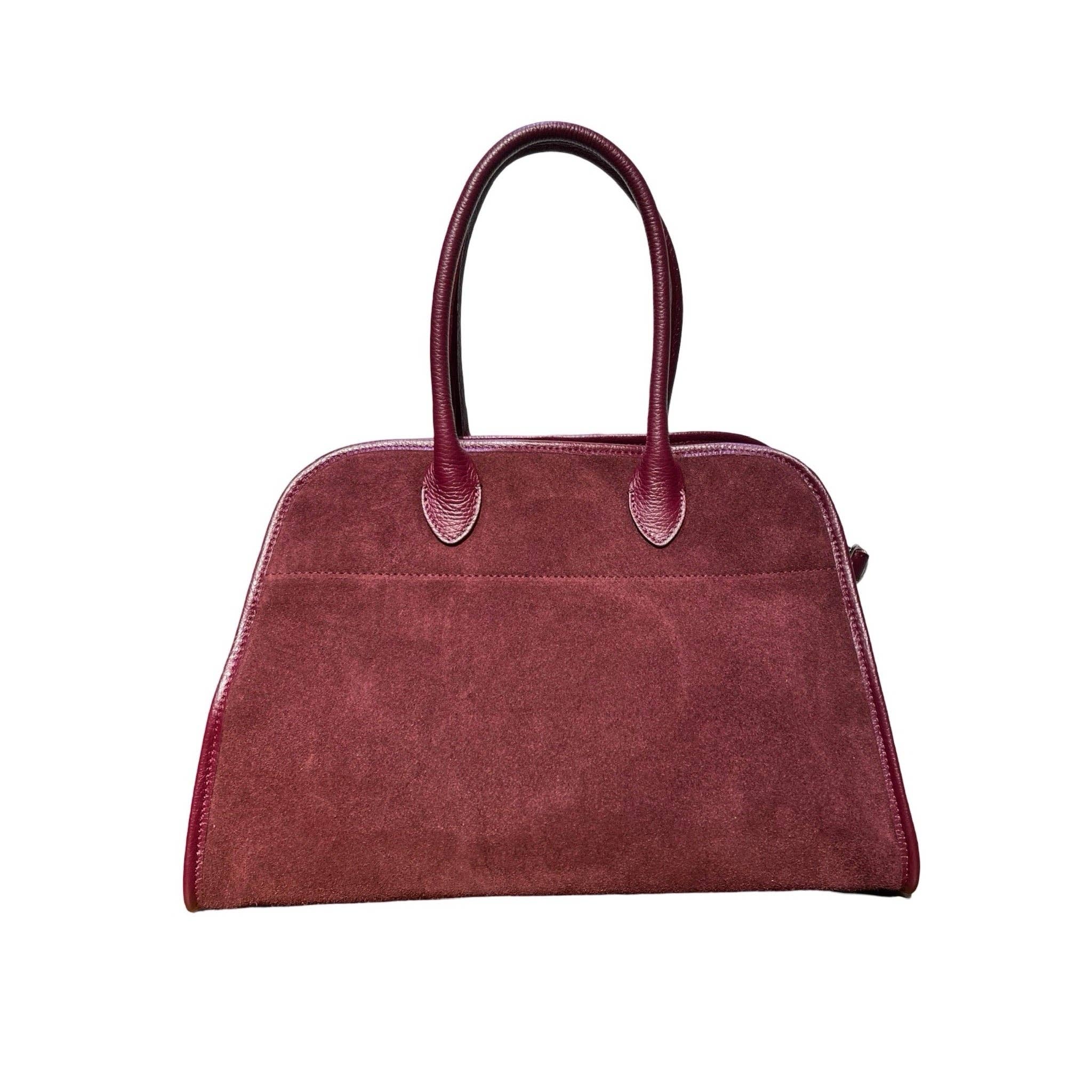 Louisa lee - Wholesale Top Handle Bag - Women's - BENNIE SUEDE LEATHER SHOULDER BAG0