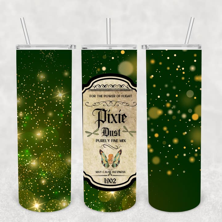 Knotted Gypsy Designs - Wholesale Insulated Mug/Tumbler - Pixie Dust Elixir 20oz Tumbler