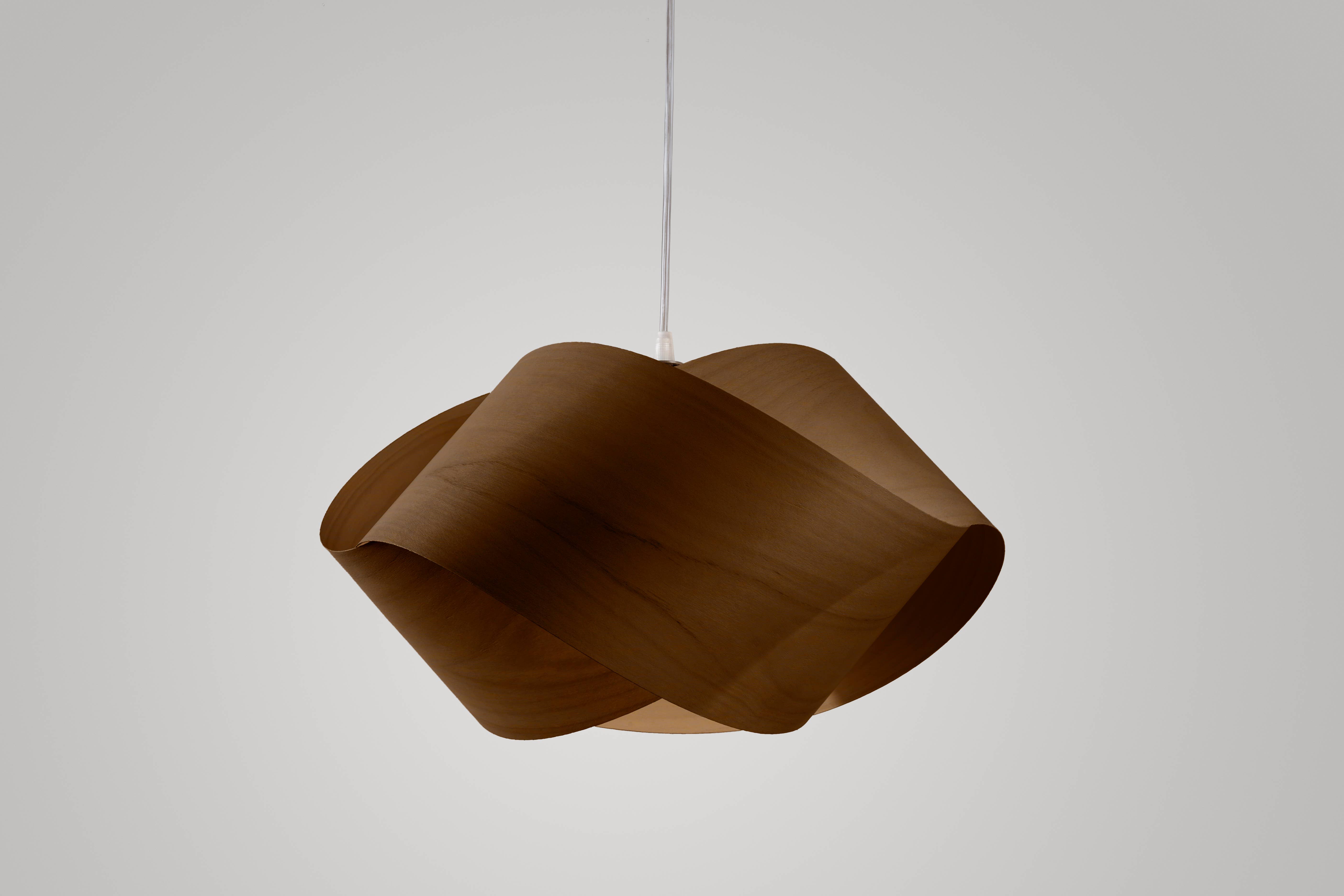 Traum - Wood Lighting – wholesale Chandelier/hanging light – Summer Decor UFO Pendant crafted with Natural Wood Veneer2